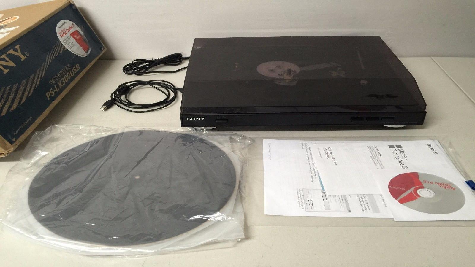 Sony PS-LX300 USB platine vinyle - Test et Avis complets